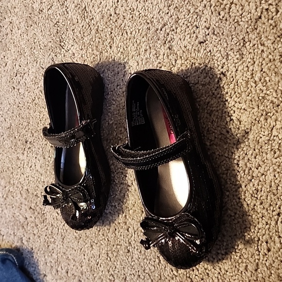 Rachel Shoes size 9M black with velcro straps - Picture 4 of 7